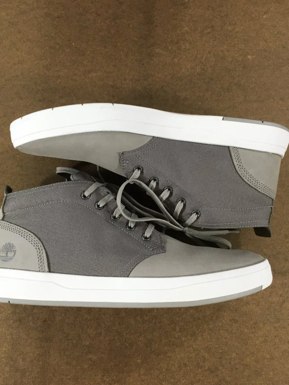 Timberland David Square Chukka Boots Mens Size 10.5 Gray